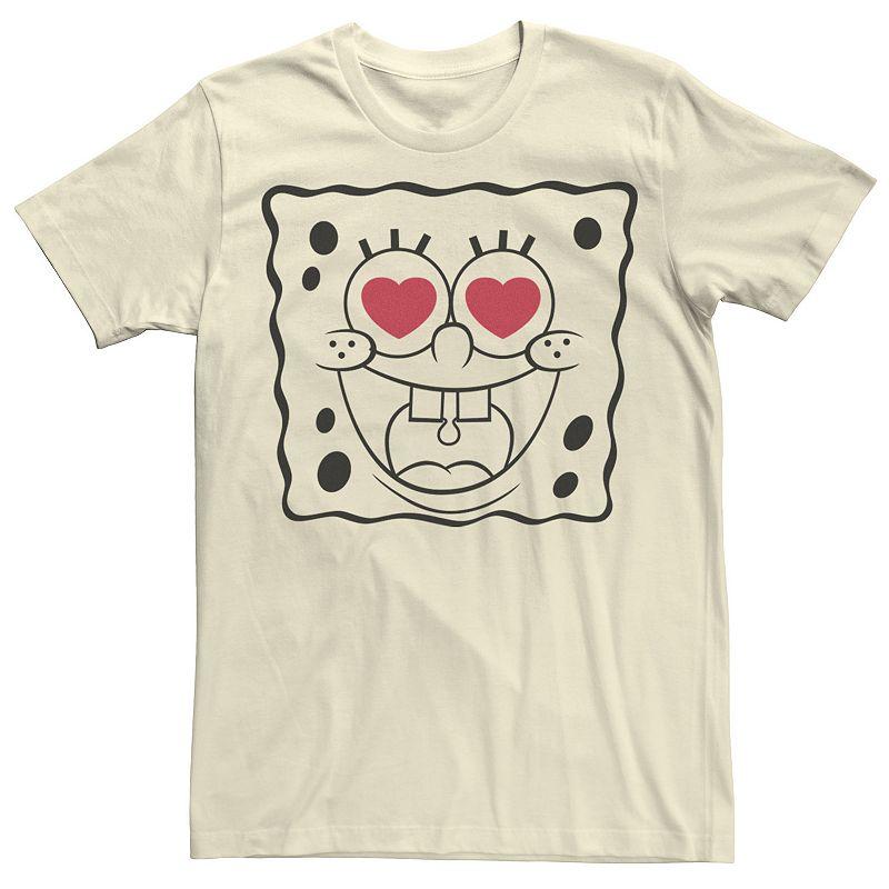 Men's Nickelodeon SpongeBob SquarePants Heart Eyes Graphic Tee,  Product Image