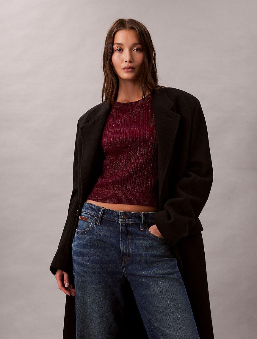 Lurex Merino Wool Blend Sweater Product Image