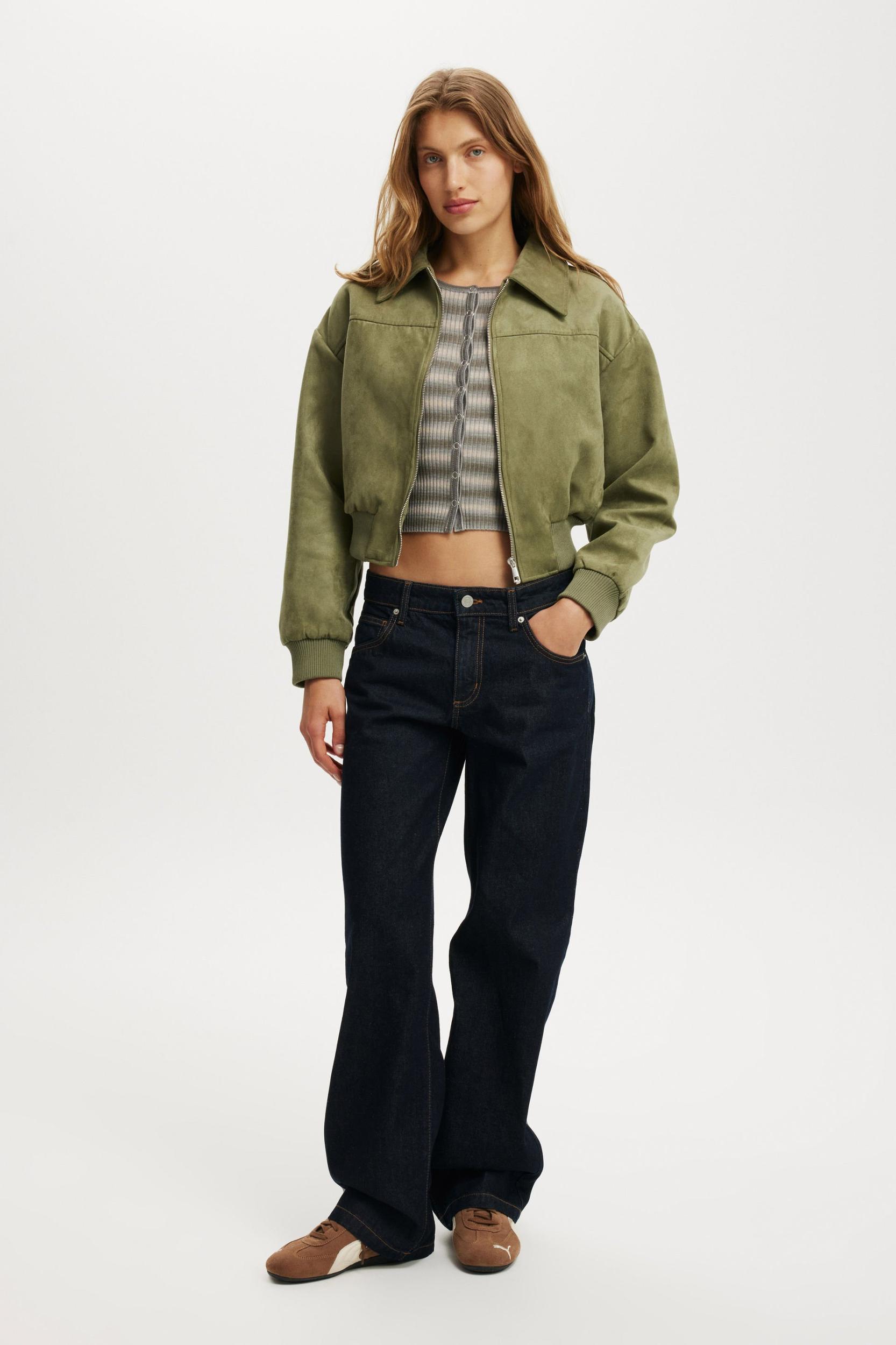 Low Rise Straight Jean Product Image