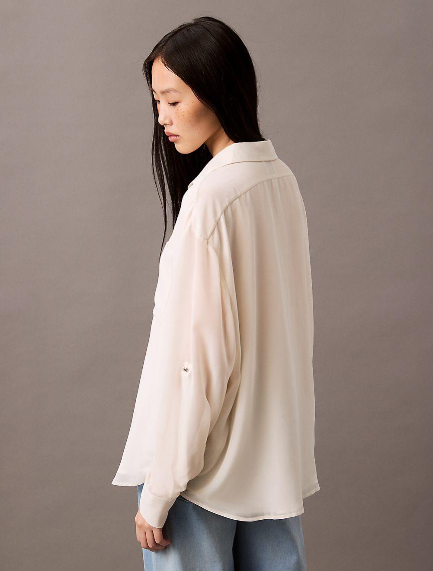 Utility Roll Sleeve Tunic Product Image