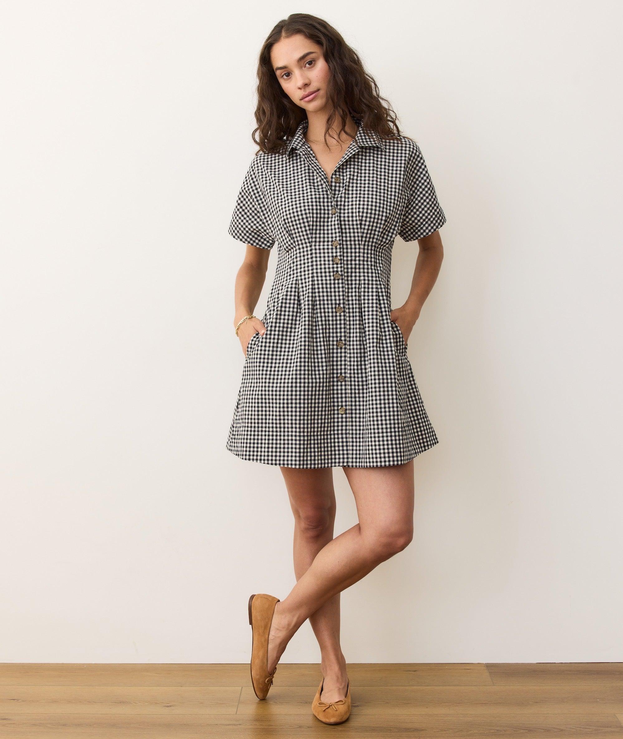 Arden Mini Shirt Dress Product Image