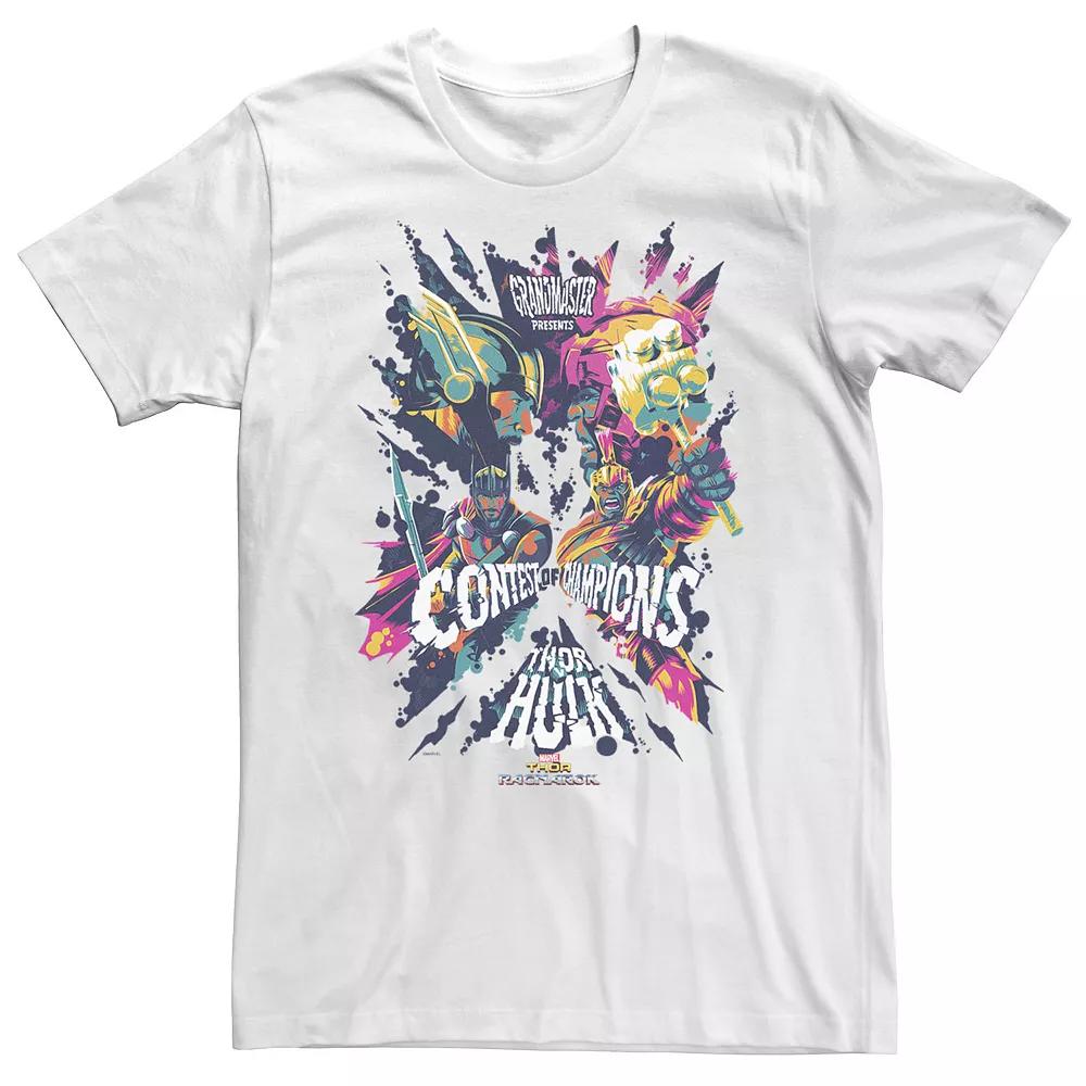 Big & Tall Marvel Thor Ragnarok Contest of Champions Tee, Men's,  Product Image