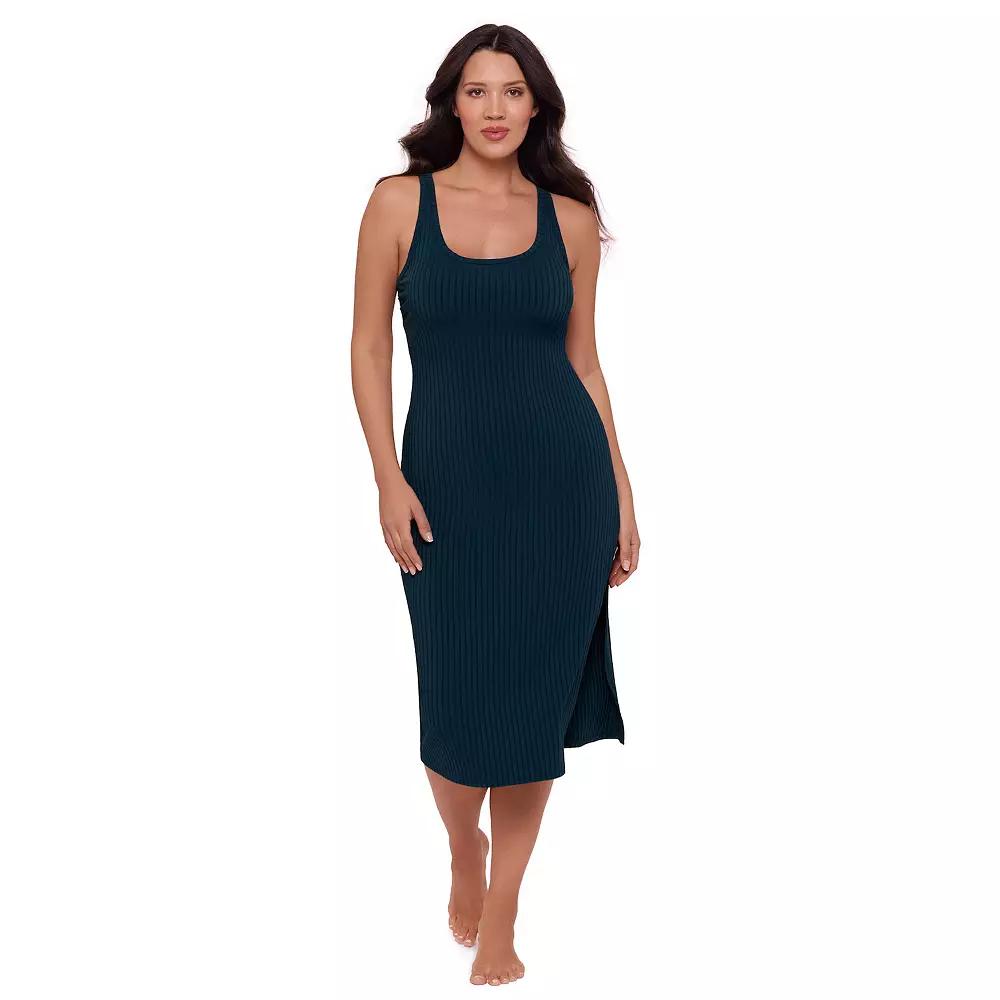 Women's S3 Swim Slit Midi Dress Coverup,  Product Image