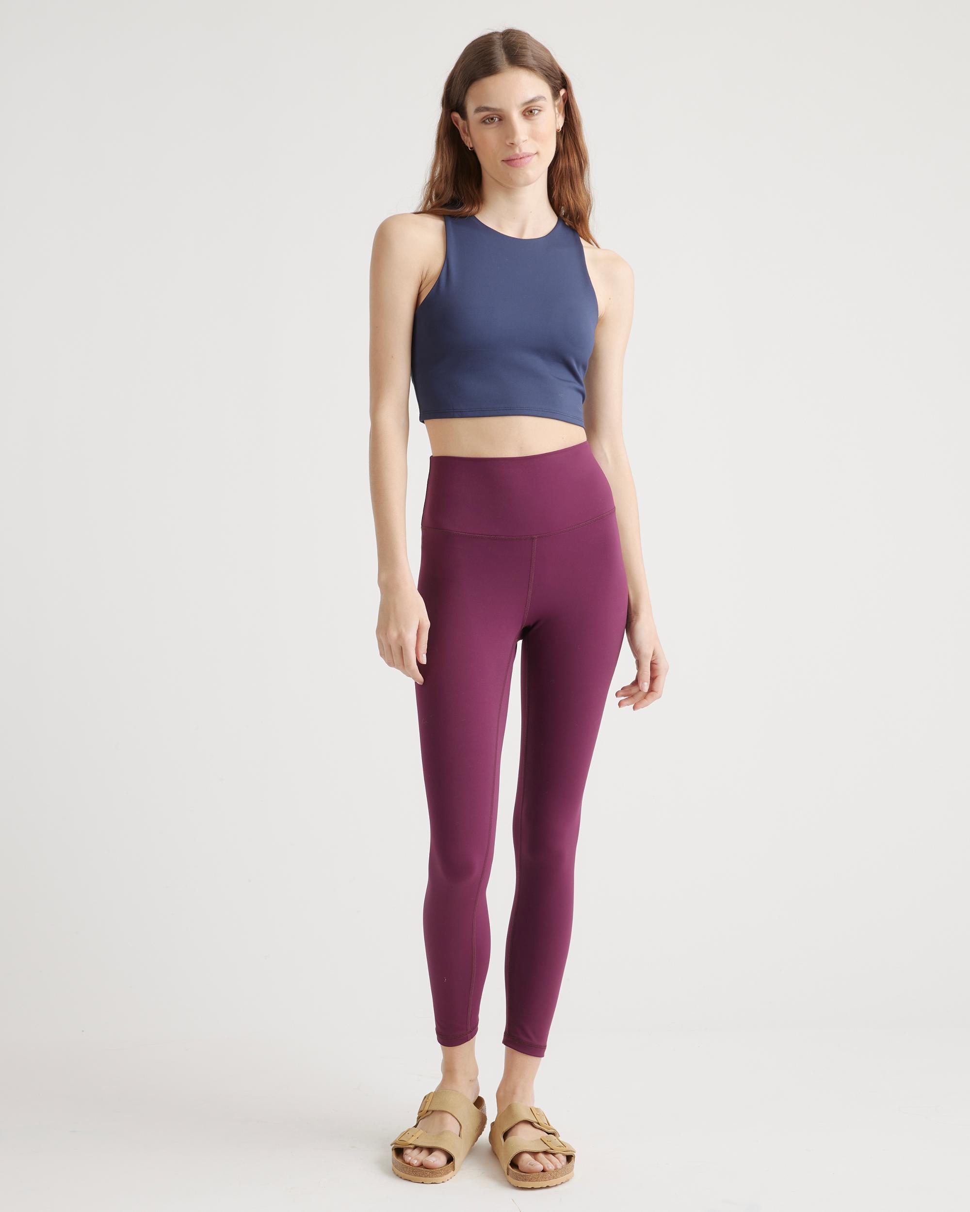 Quince | Women's Ultra-Form High-Rise Legging Nylon/Spandex Product Image