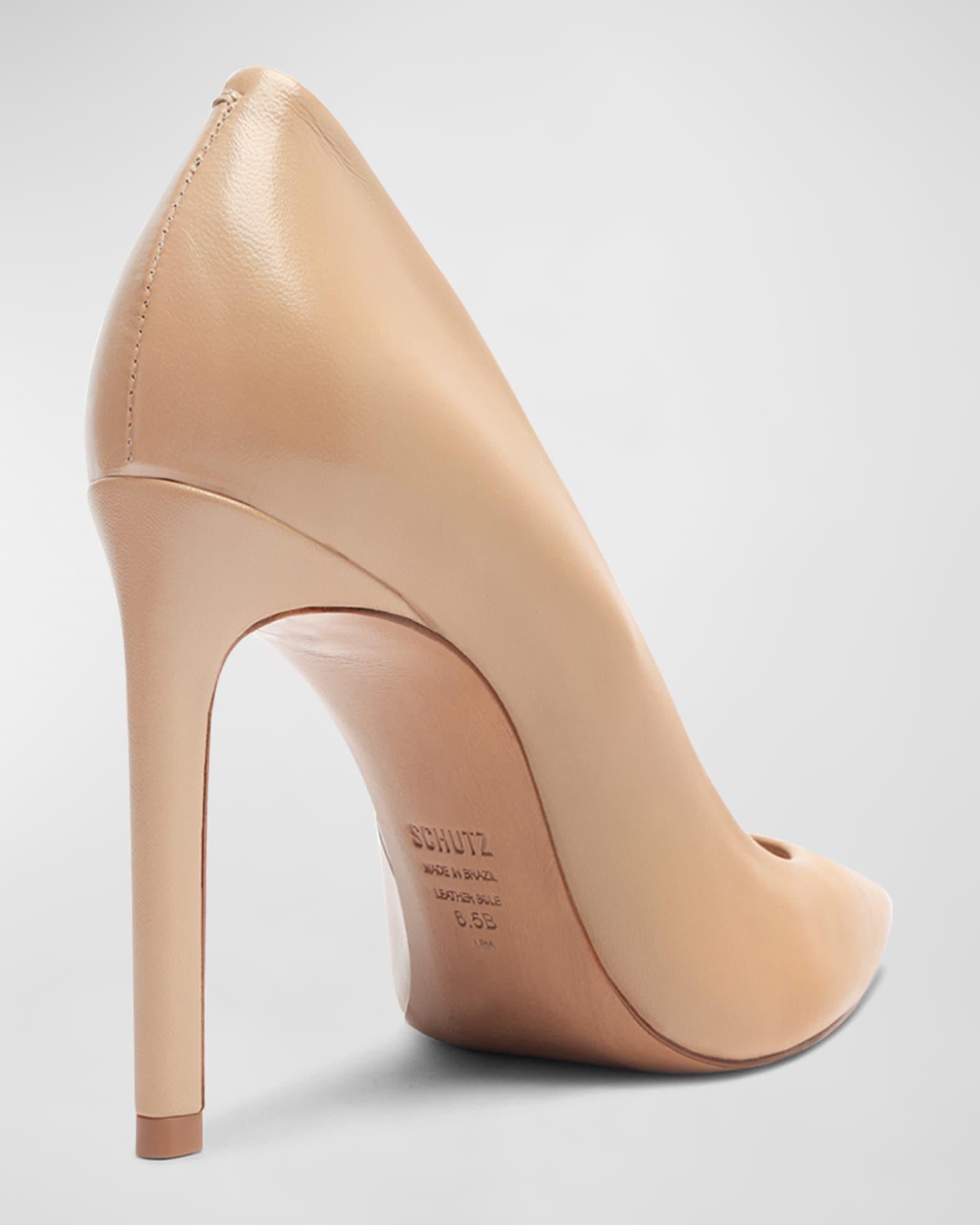 Lou Leather Stiletto Pumps Product Image