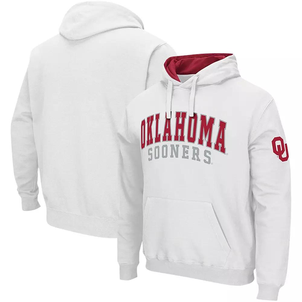 Mens Colosseum Oklahoma Sooners Double Arch Pullover Hoodie Product Image