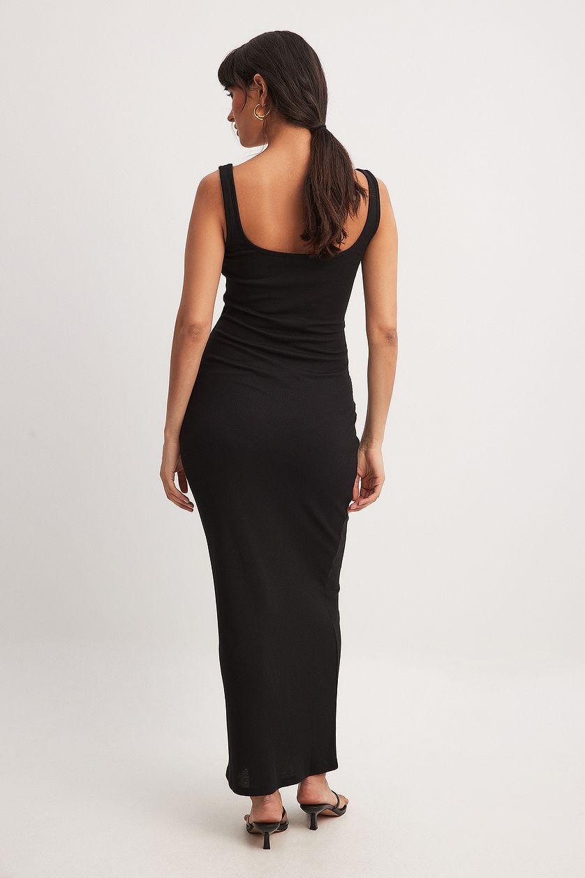 Soft Ribbed Maxi Dress Product Image