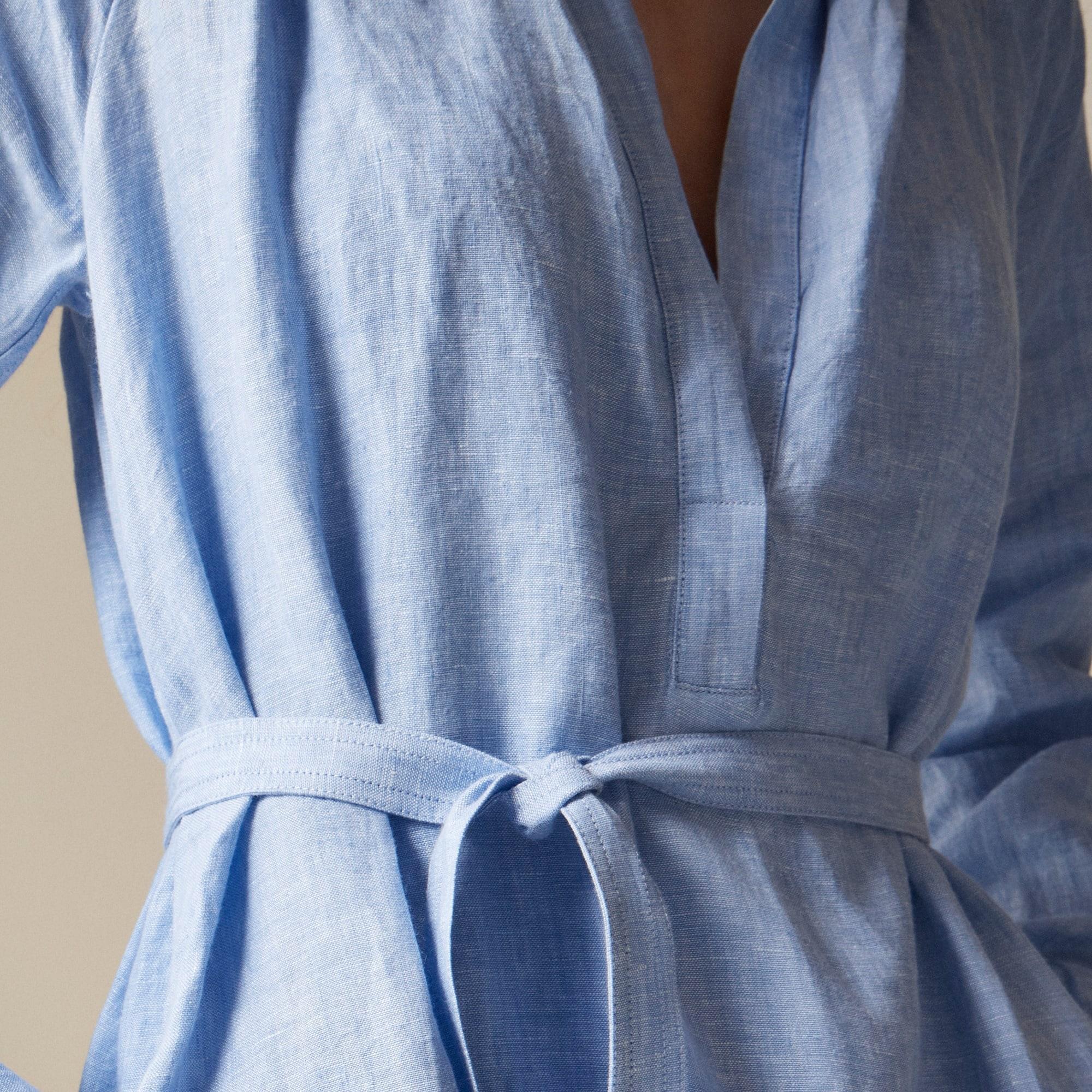 Cabana dress in linen Product Image