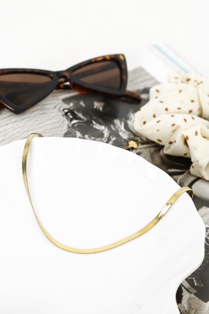 Delicate Being Necklace Gold Product Image