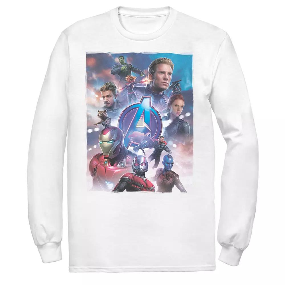 Men's Marvel Avengers Endgame Main Character Poster Tee,  Product Image