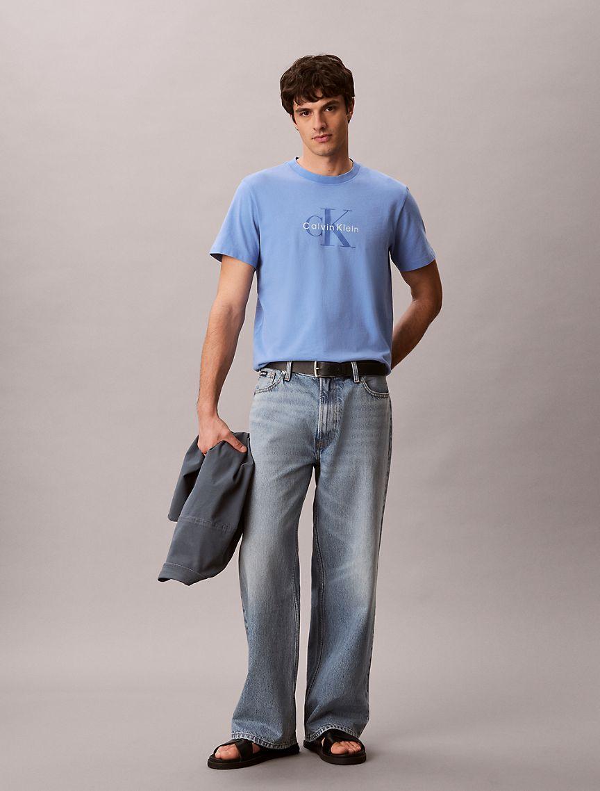 Acid Wash Monologo Tee Product Image