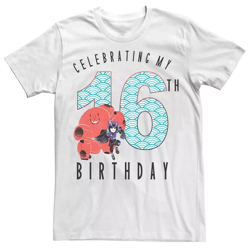 Disney's Big Hero 6 Baymax Hiro 16th Birthday Men's Tee,  Product Image