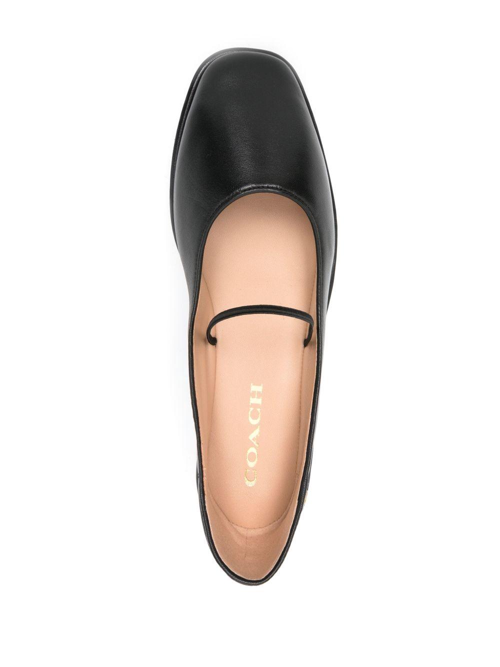Emilia leather ballet pumps Product Image