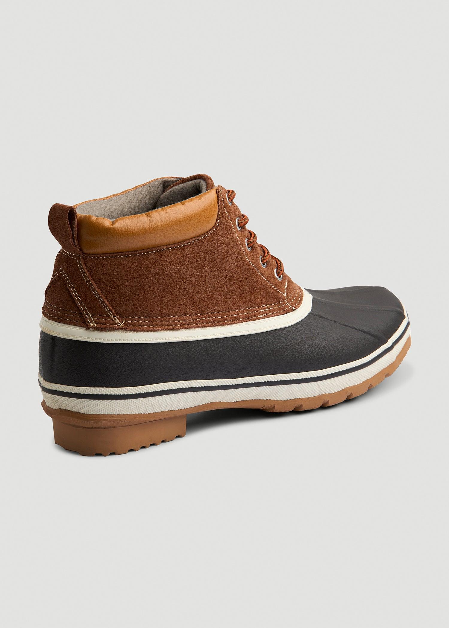 Duck Boots for Tall Men in Tan Male Product Image