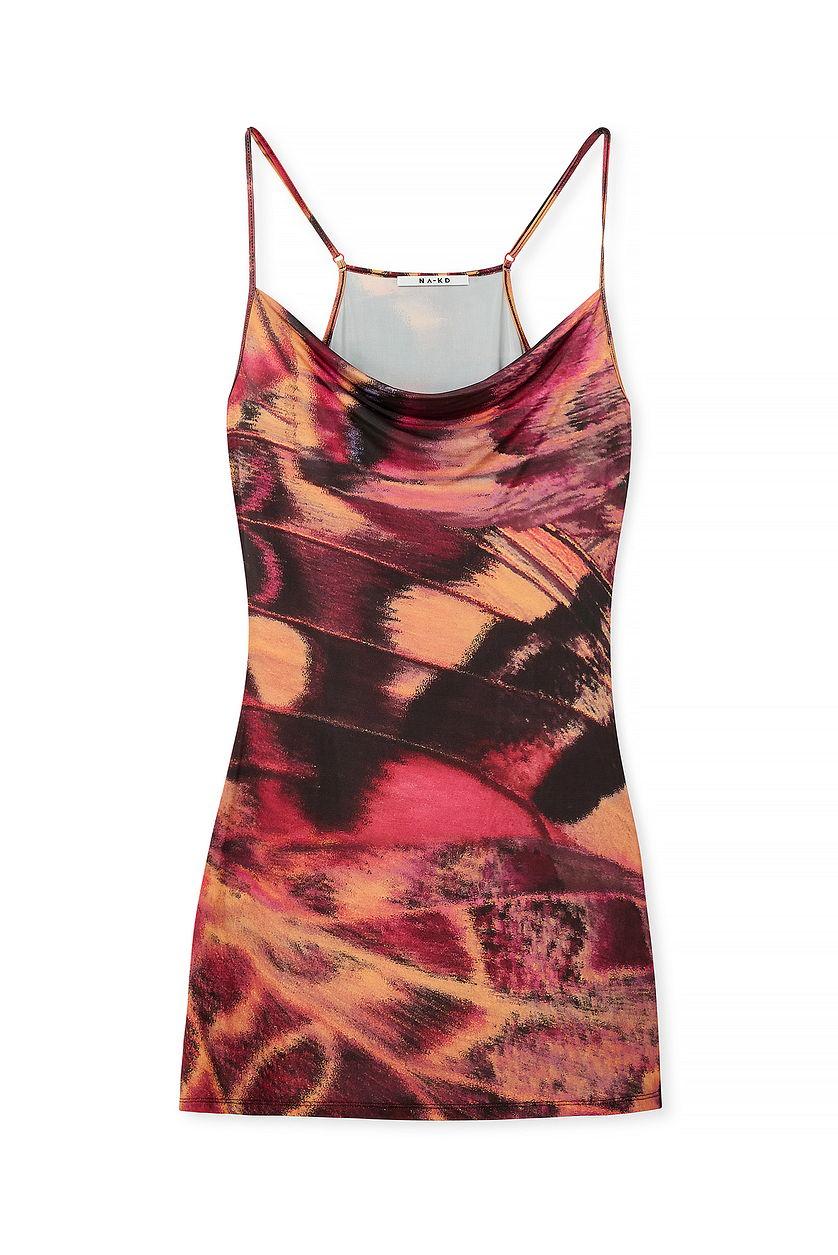 Satin Slip Mini Dress Product Image