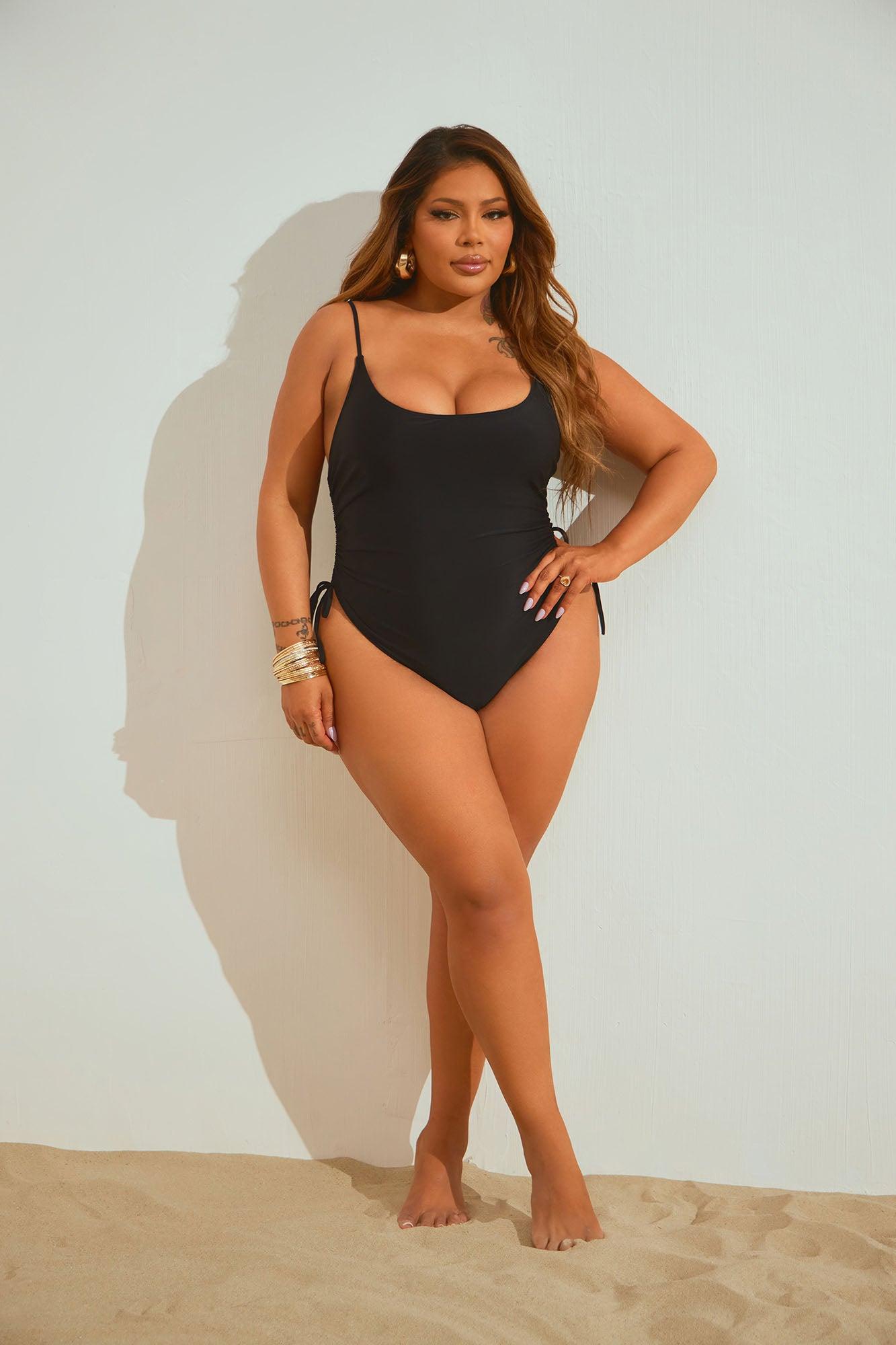 By The Pier 1 Piece Swimsuit - Black Product Image
