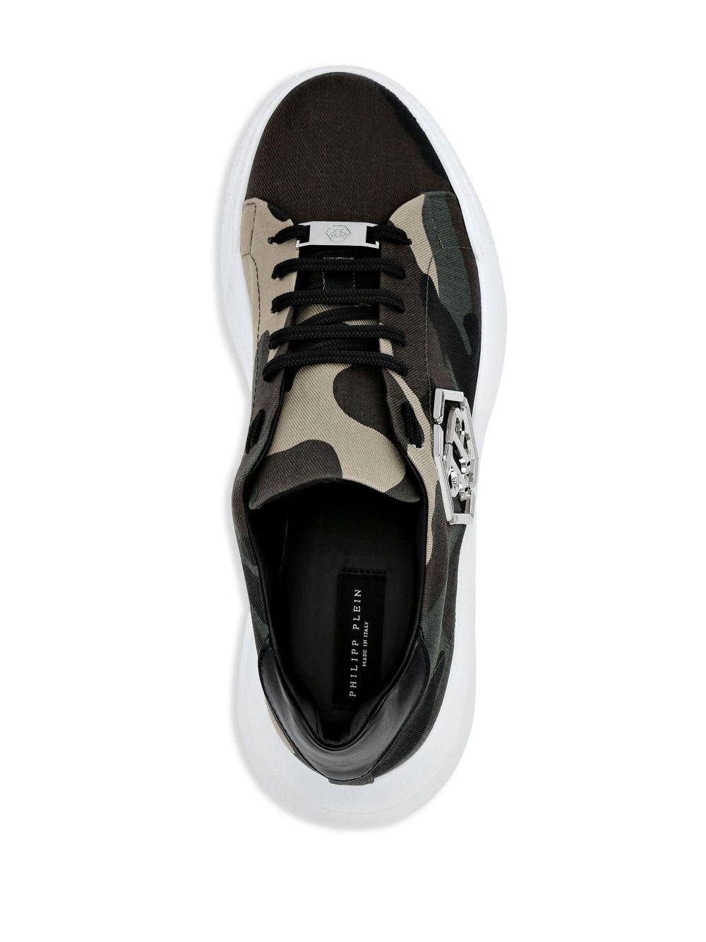 Godzilla leather sneakers Product Image