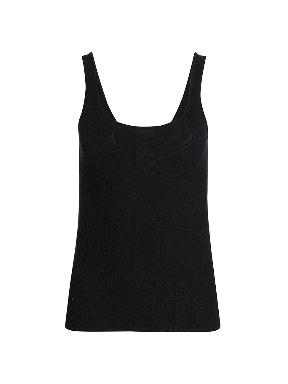 Womens Cashmere Knit Tank Product Image