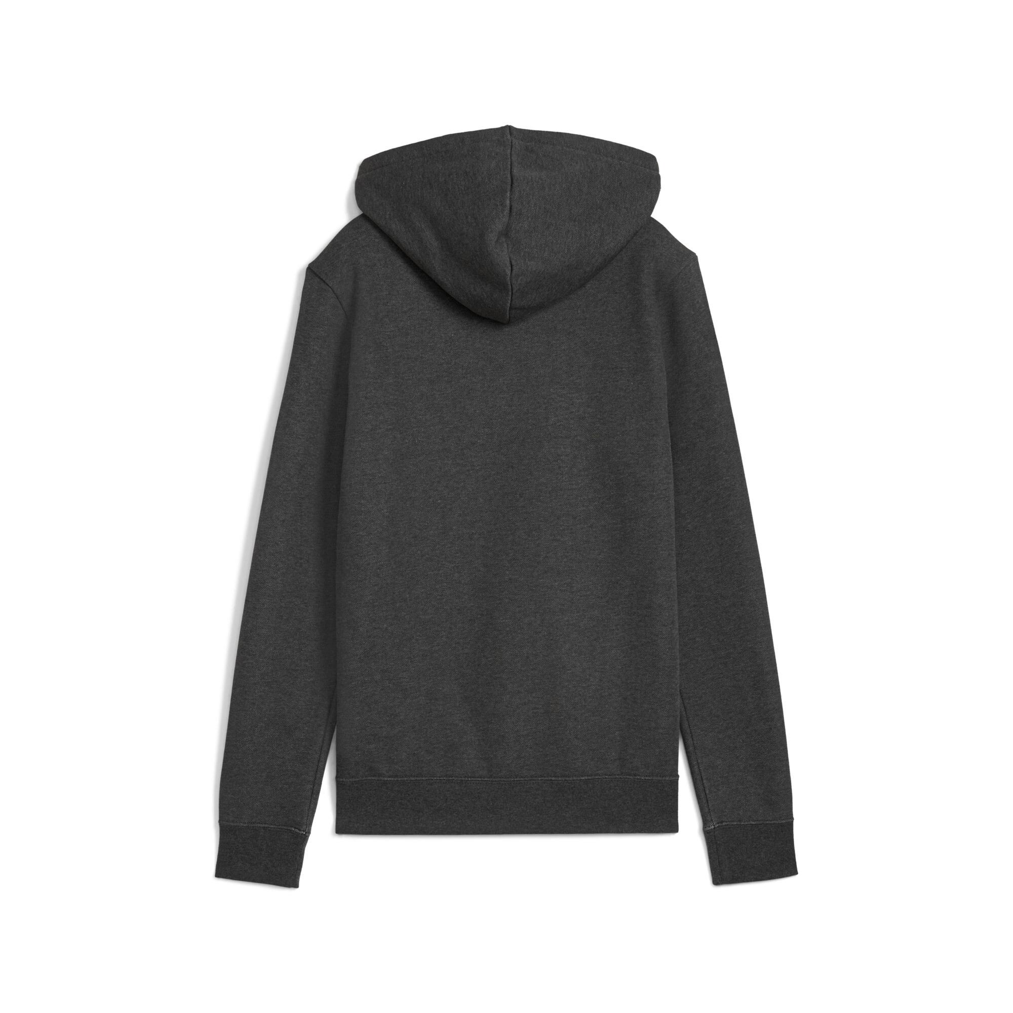 PUMA Essentials No. 1 Logo Women's Hoodie in Grey Product Image