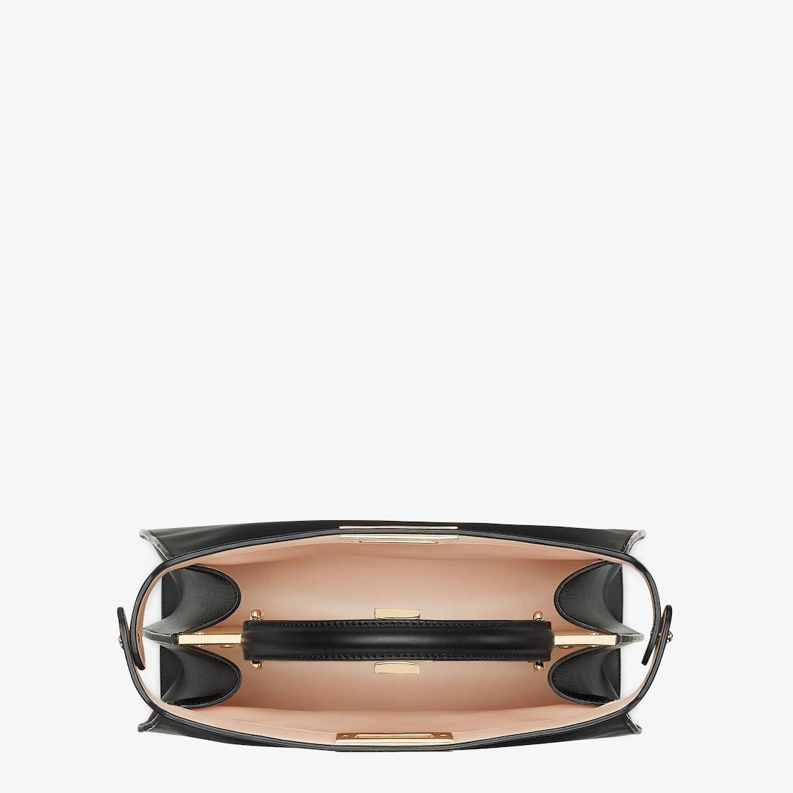 Peekaboo ISeeU MediumBlack, calf leather bag Product Image