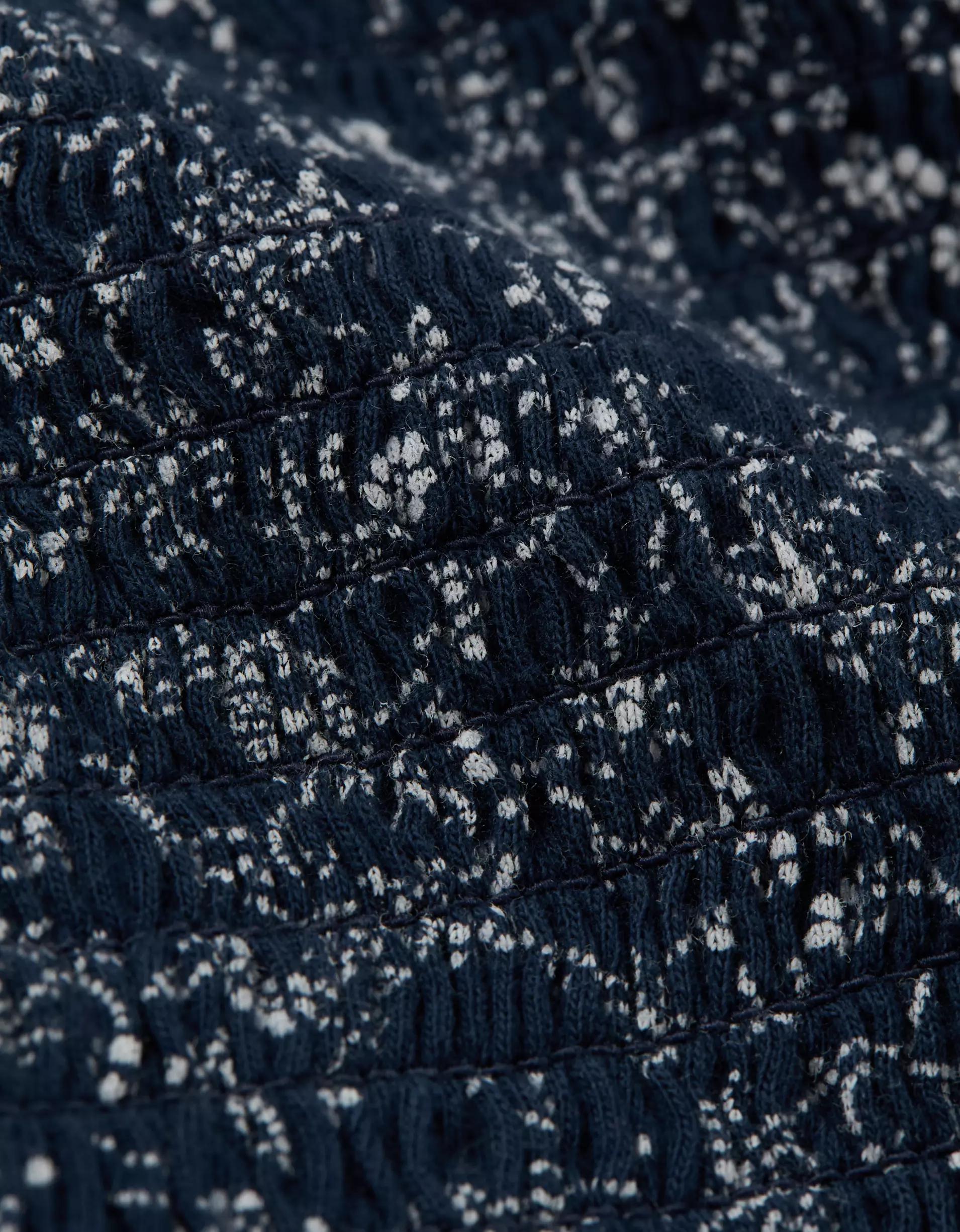 AE Sunchaser Knit Smocked Bandeau Product Image