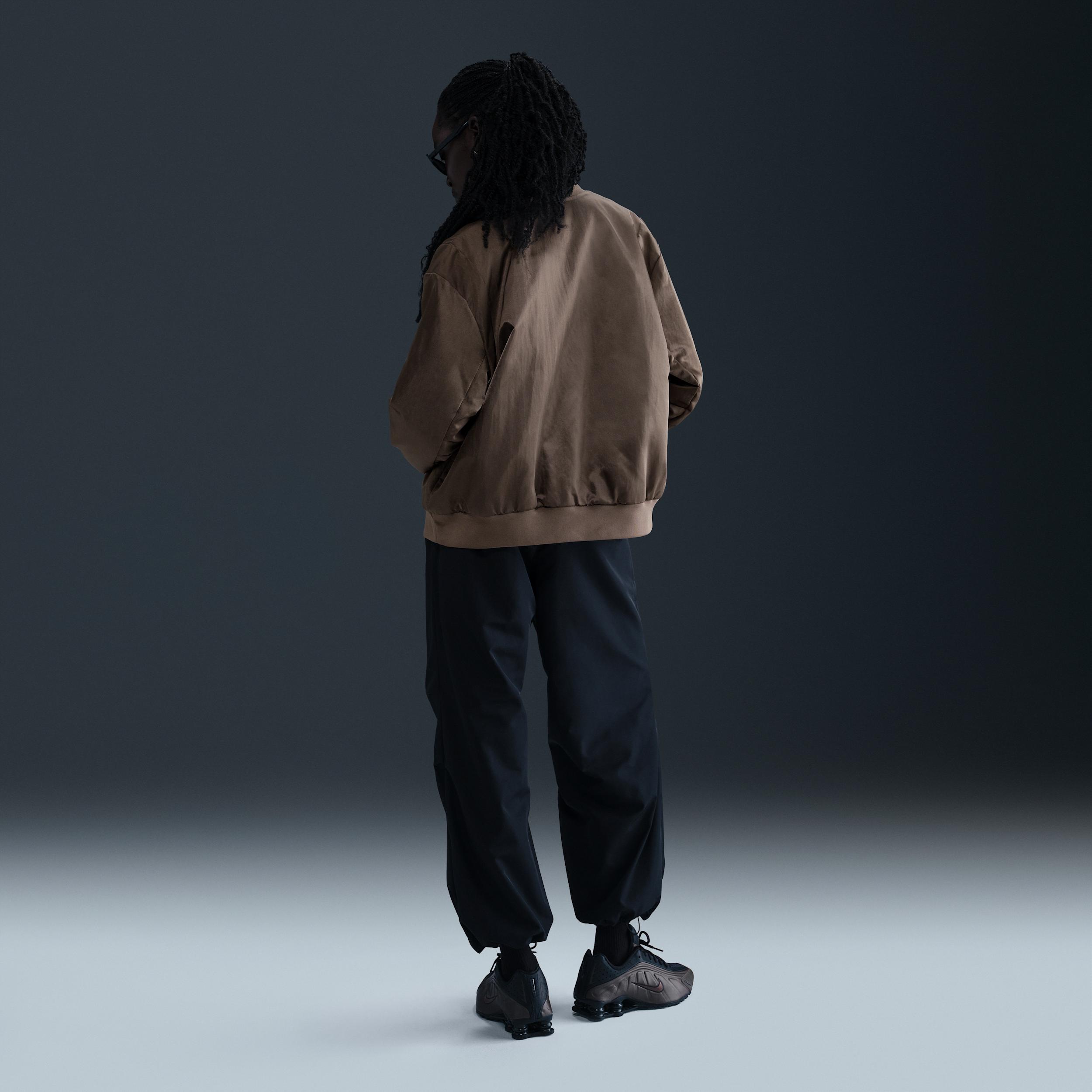 Womens Nike Sportswear Destroyer Oversized Woven Jacket | HJ0971-004 Product Image