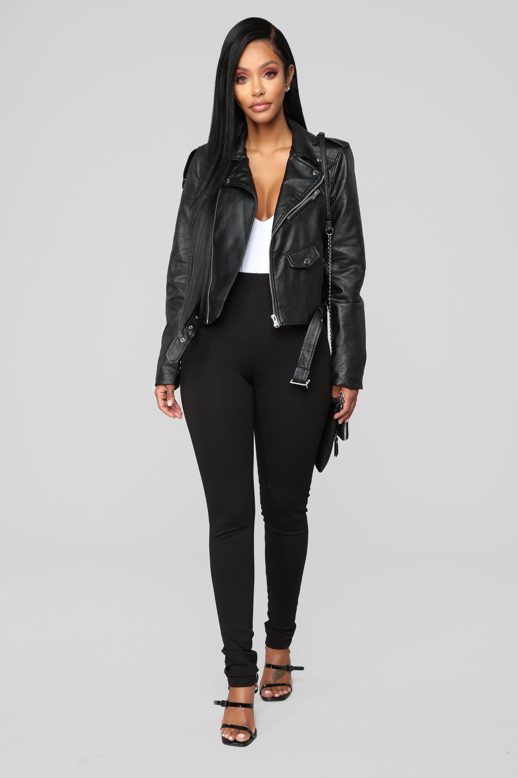 Almost Everyday Ponte Leggings - Black Product Image