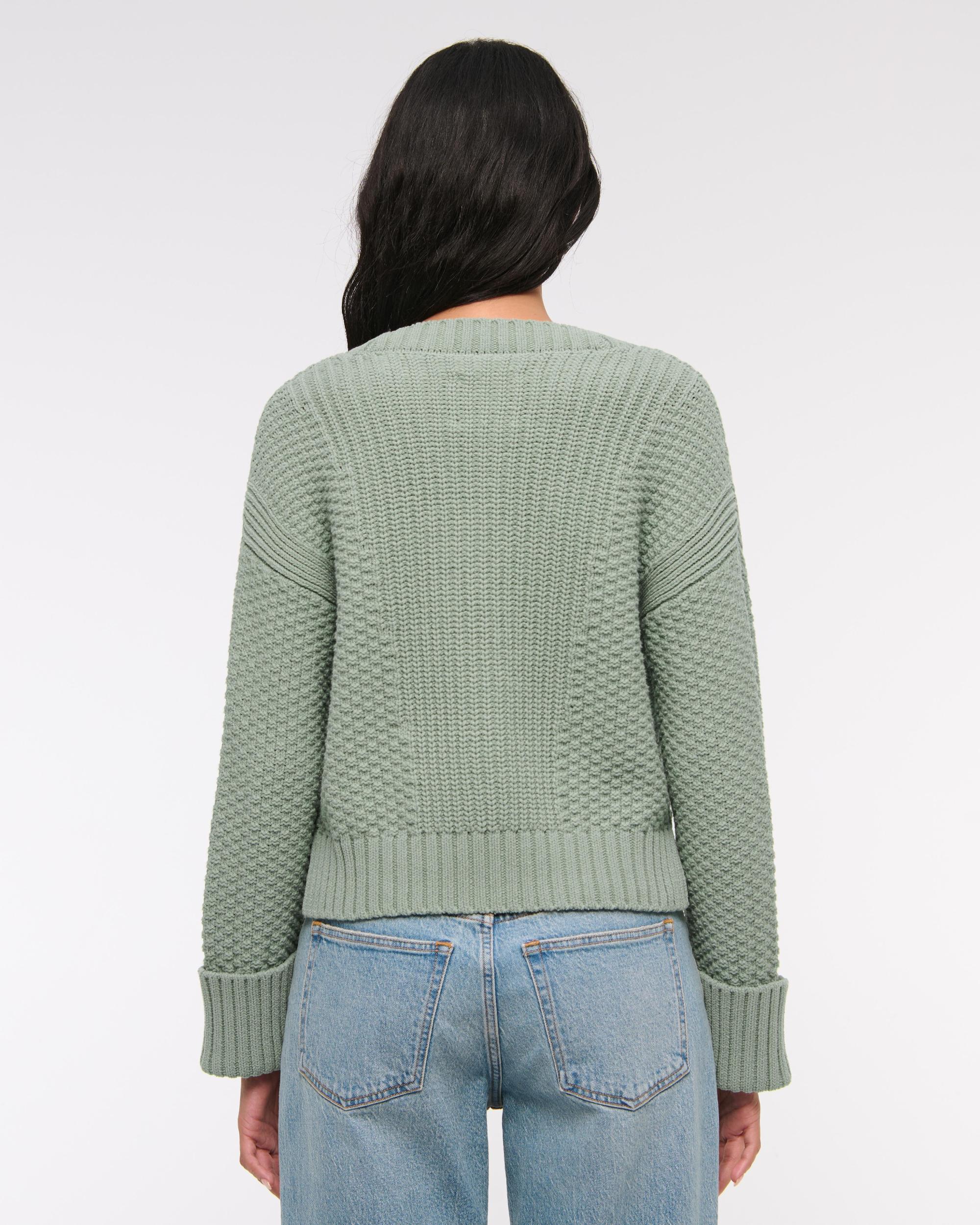 The A&F Cameron Seed Stitch Cardigan Product Image