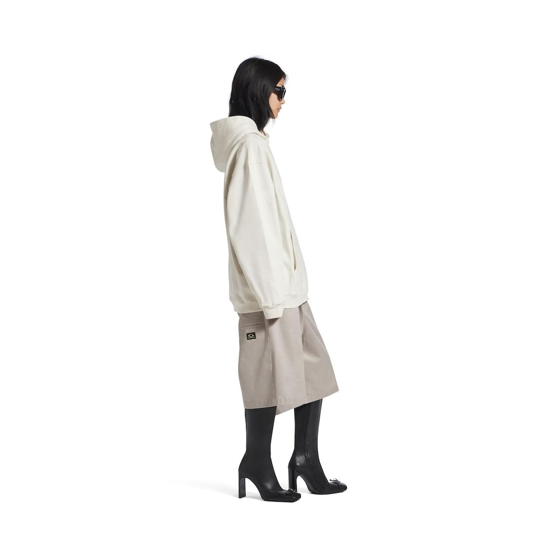 Women's Political Campaign Hoodie Medium Fit in White Product Image