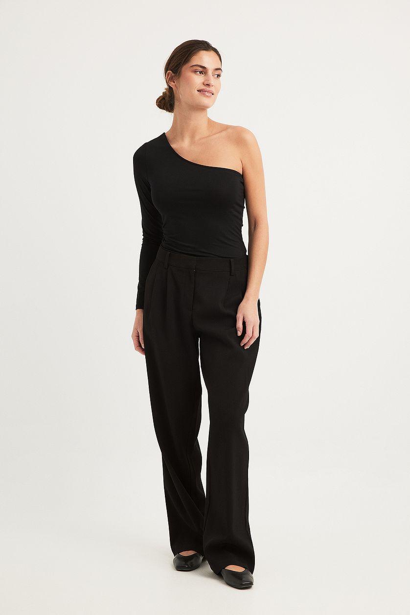 Soft Line One Shoulder Top Product Image