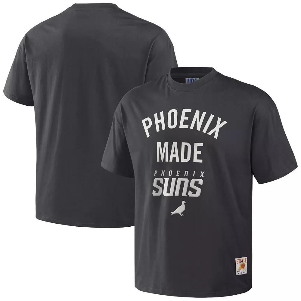 Men's NBA x Staple Anthracite Phoenix Suns Heavyweight Over Product Image