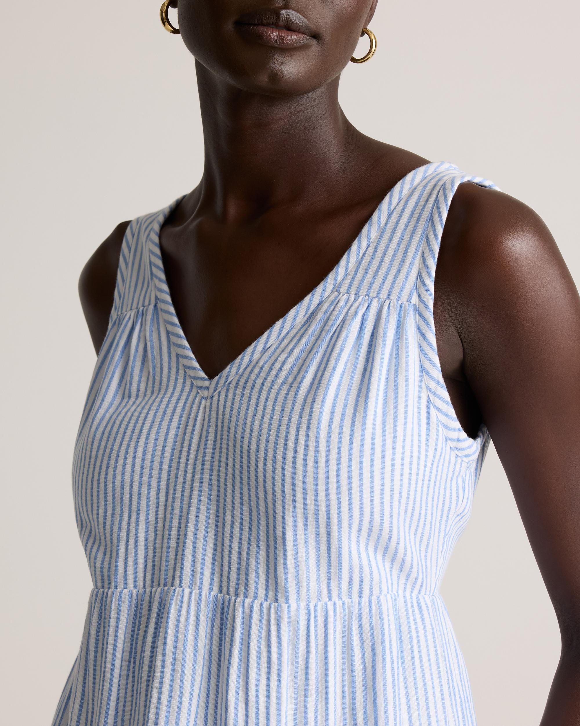 Quince | Women's Gauze Tiered Maxi Dress Size XS, Organic Cotton Product Image