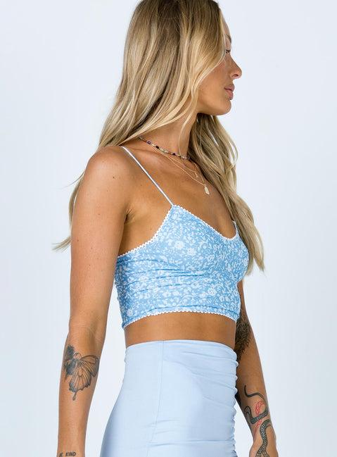 Debbie Top Blue Product Image