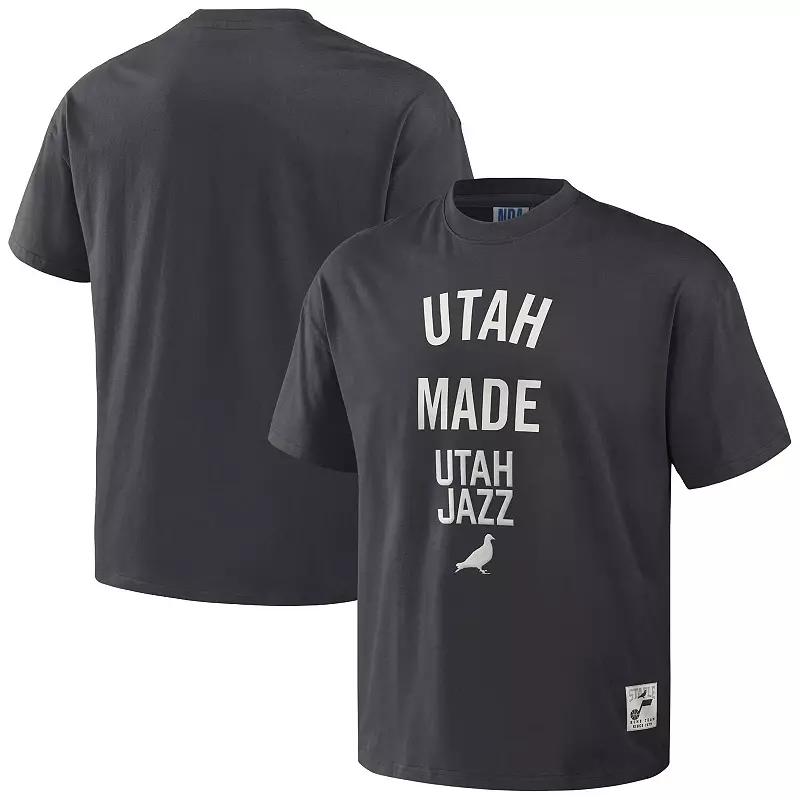 Men's NBA x Staple Anthracite Utah Jazz Heavyweight Over Product Image