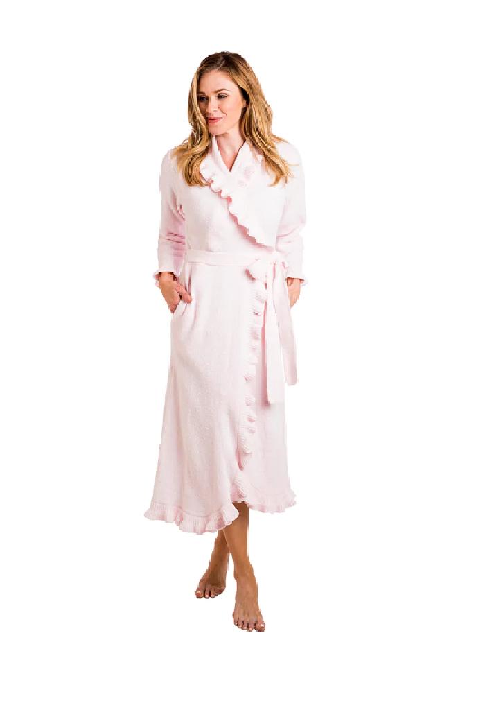 Ruffle Chenille Robe 51" Product Image