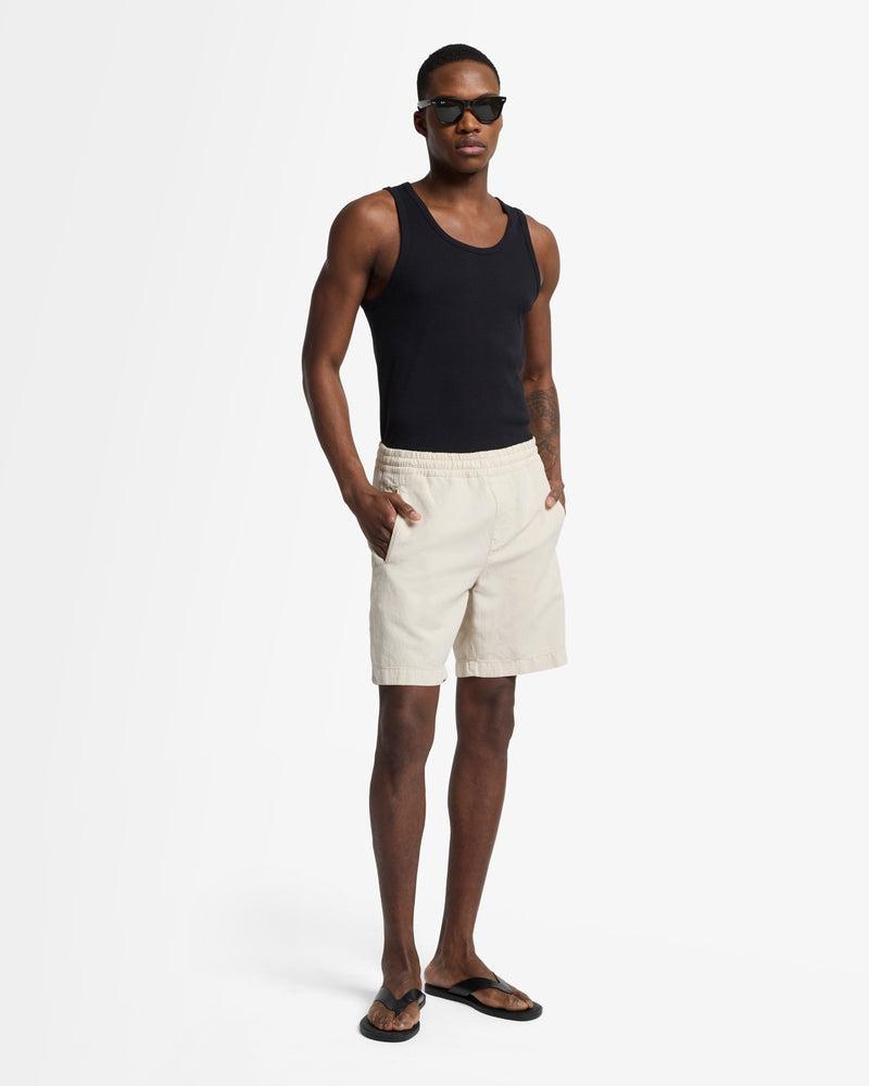 Linen Blend Jogger Short Product Image