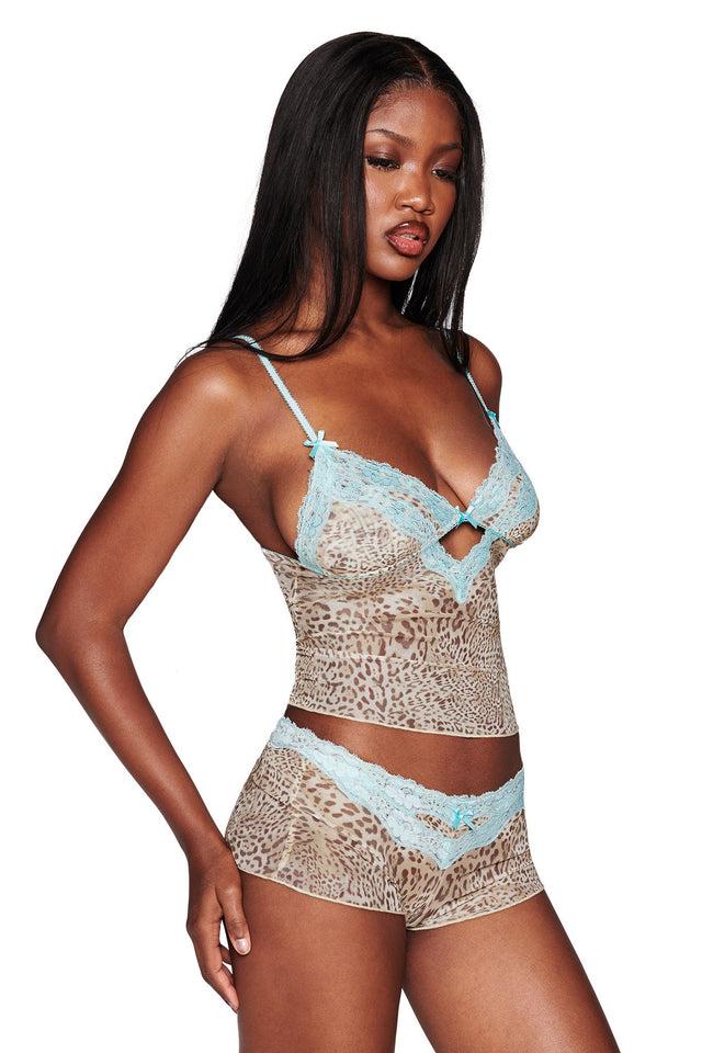 TASHA SHORT - LEOPARD LIMBO Product Image