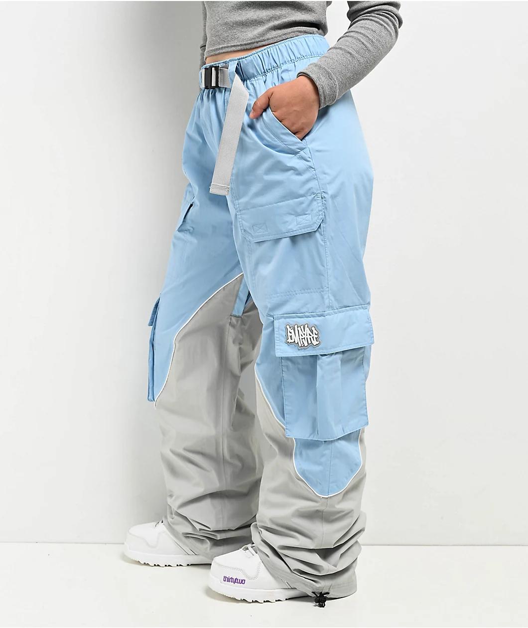 Empyre Lucky Duck Blue & Grey Snowboard Pants Product Image