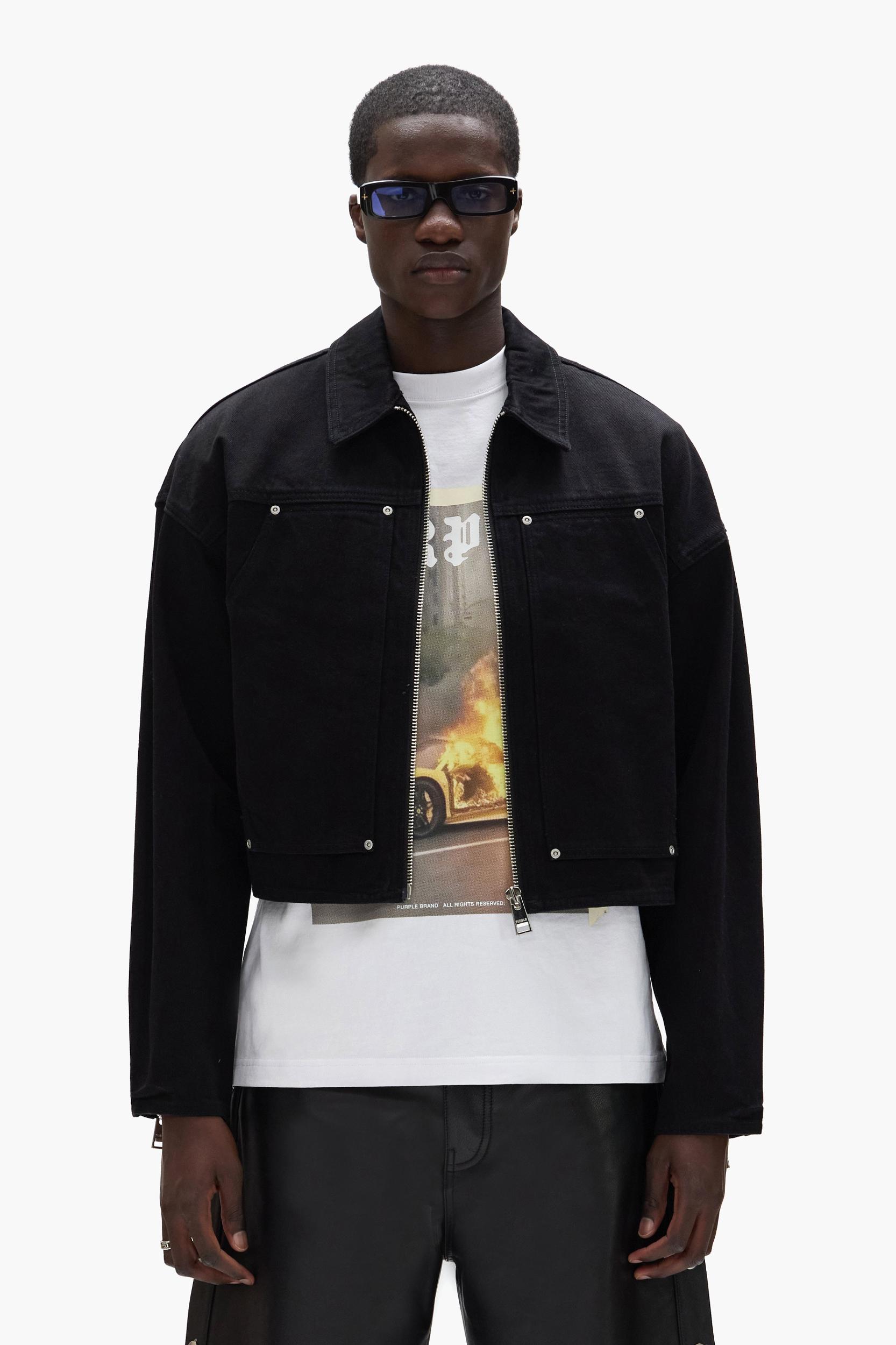 Cropped Carpenter Jacket Male Product Image