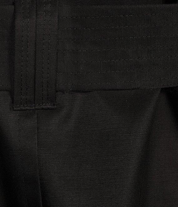 London Fog Petite Size Double Breasted Point Collar Button Front Trench Coat Product Image