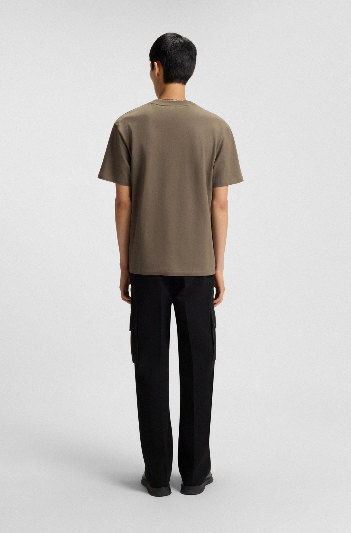 Relaxed-fit T-shirt in cotton with logo print Product Image