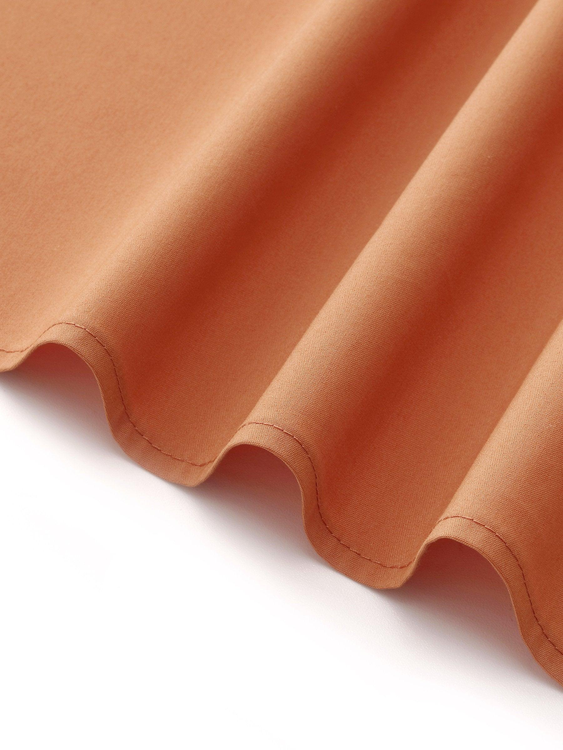 Embroidered Scallop Hem V-Neck Women Gathered Waist Maxi Dress Product Image