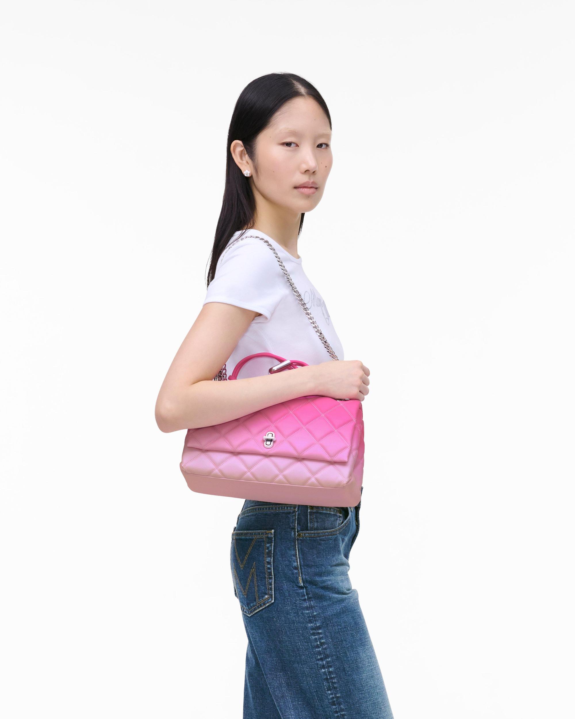 The Quilted Ombre Dual Convertible Shoulder Bag Product Image