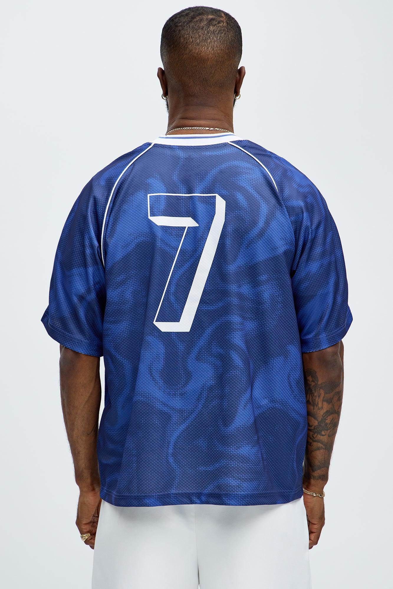 Game Changer Jersey Tee - Blue Product Image