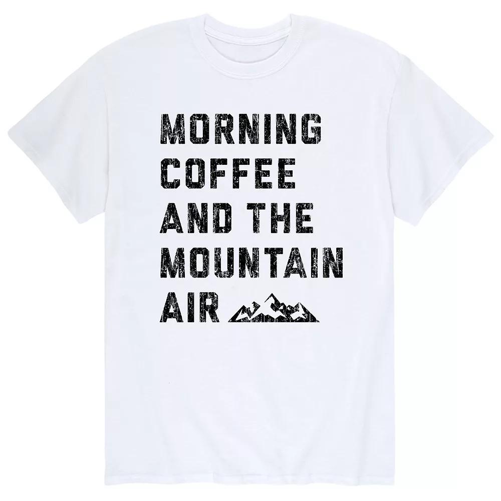Men's Coffee And Mountain Air Tee,  Product Image