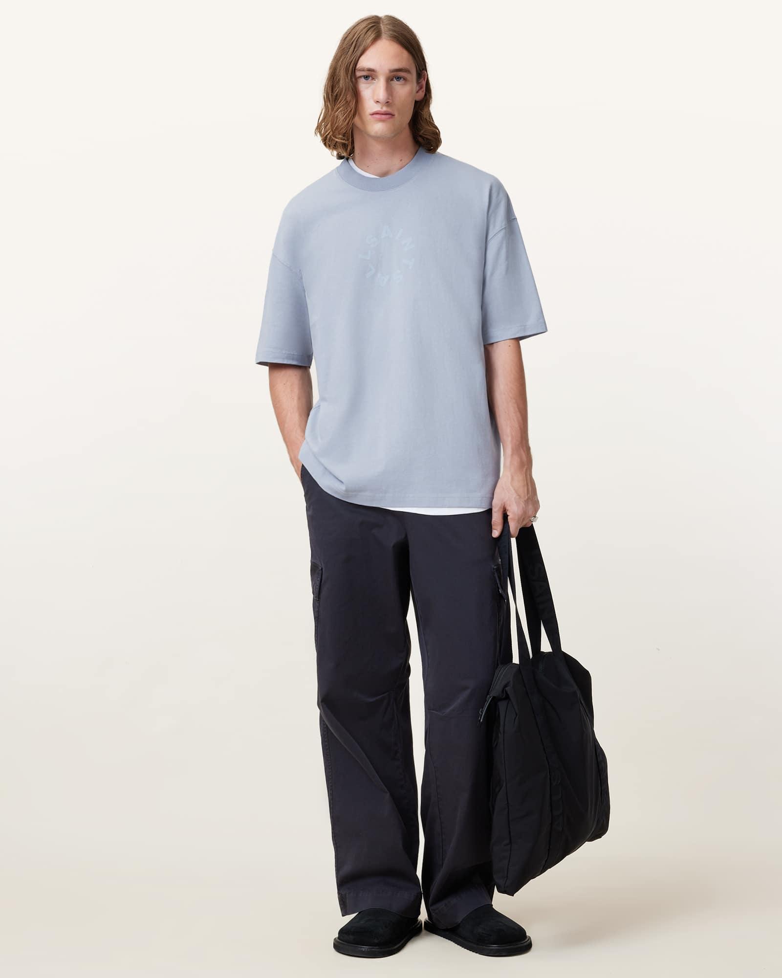 Tierra Oversized Crew Neck Logo T-Shirt Product Image