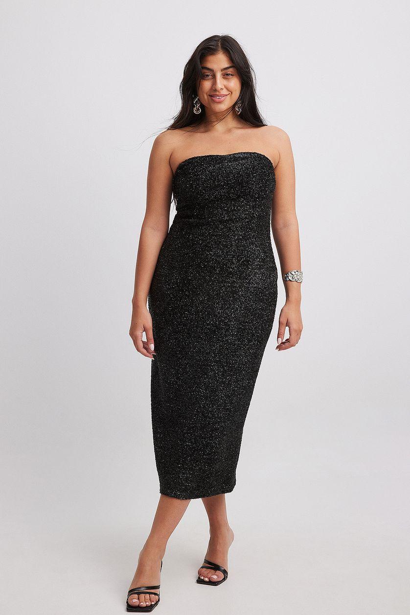 Glitter Midi Dress Product Image