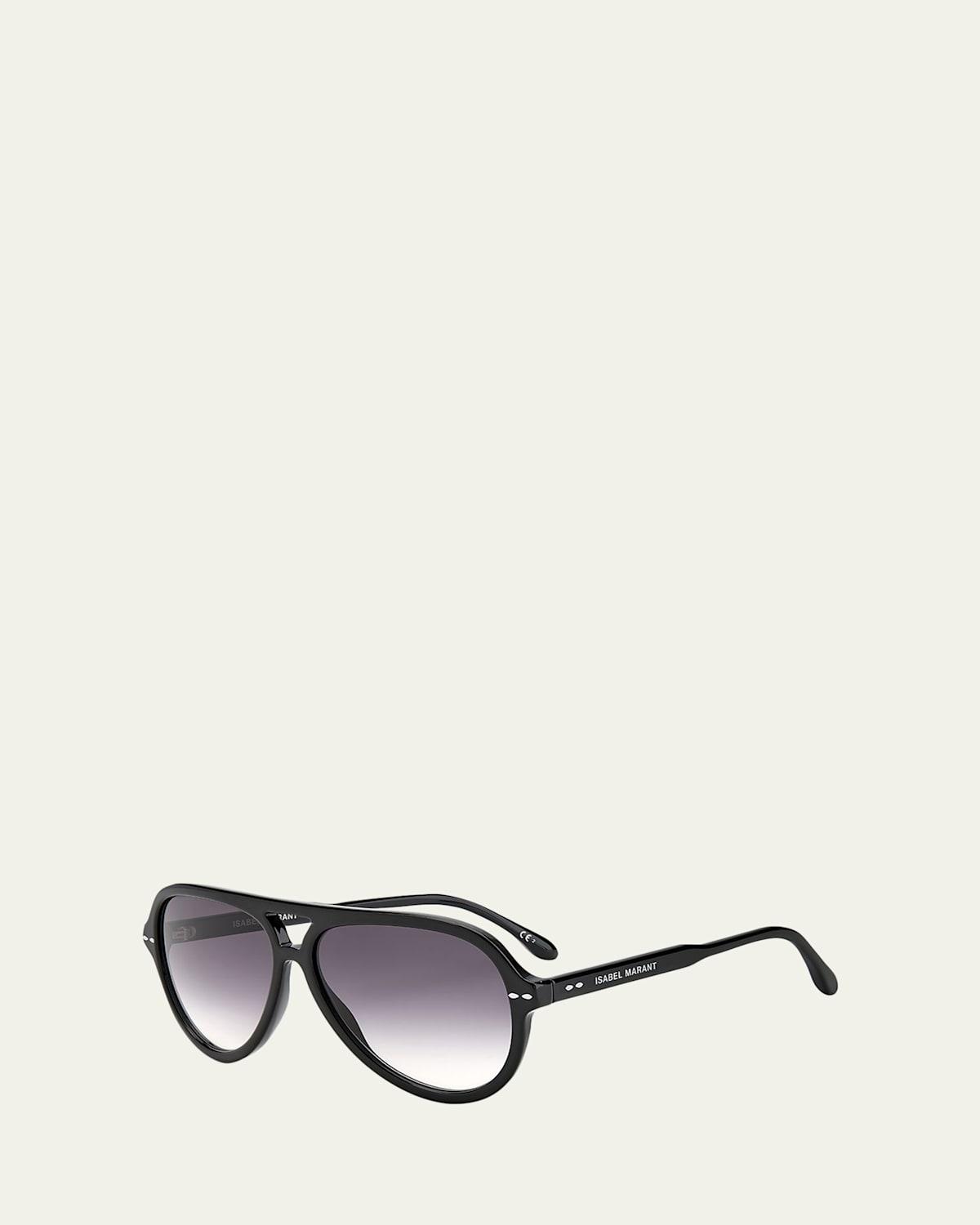 Acetate Aviator Sunglasses Product Image