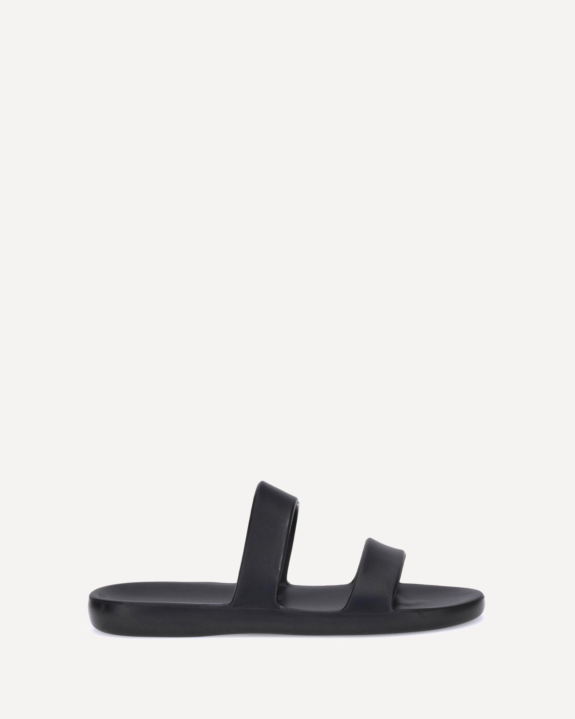 Black Foam Sandals Product Image
