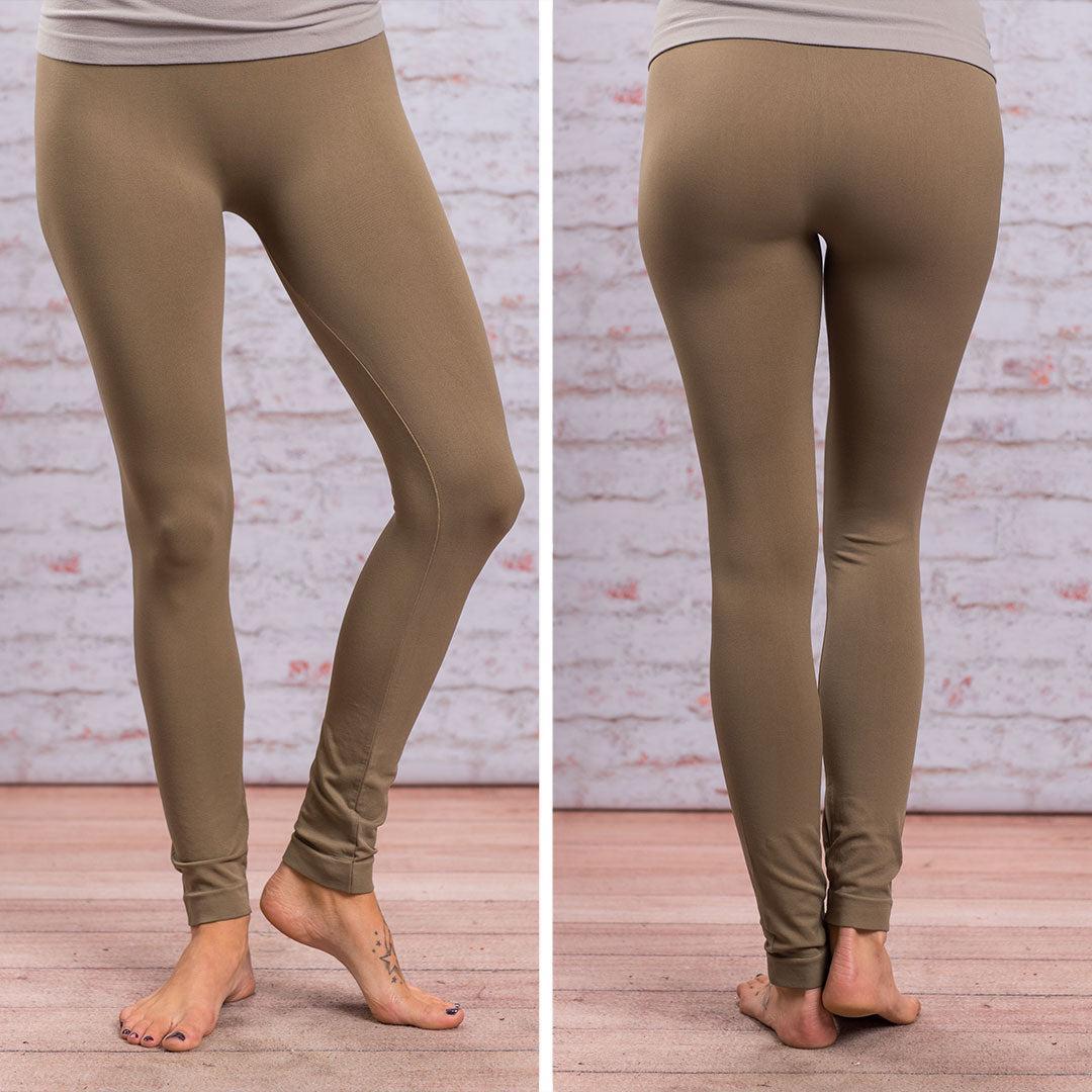 Lovable Army Green Long Leggings Female Product Image